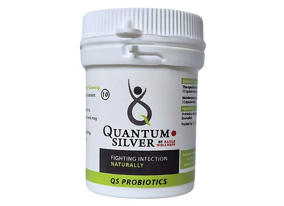 Quantum Silver Rim 10 Quantum.Silver Probiotic Capsules – Quantum Silver New Zealand