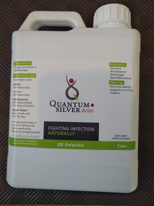 Quantum.Silver Liquid Solution 1 Litre Bottle